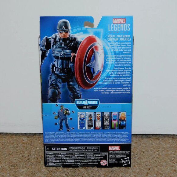 Hasbro Marvel Legends Gamerverse Stealth Captain America MIB New Joe Fixit BAF - Picture 2 of 10